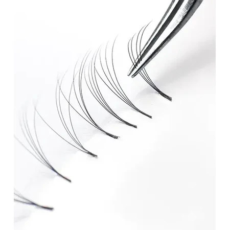 Nanolash Curved Eyelash Tweezers, gebogene Wimpernpinzette, 1 Stk.