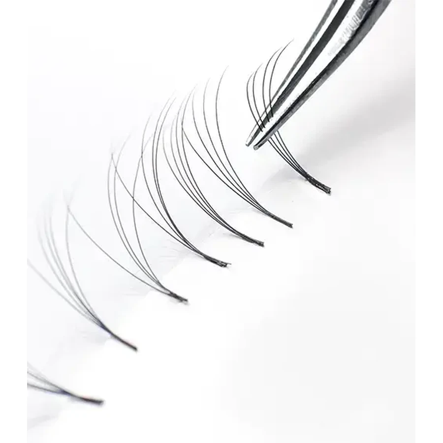 Nanolash Curved Eyelash Tweezers, gebogene Wimpernpinzette, 1 Stk.