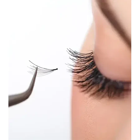 Nanolash Curved Eyelash Tweezers, gebogene Wimpernpinzette, 1 Stk.