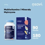 Osavi Multivitamin and Minerals Male, hard capsules, 90 pcs.