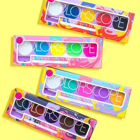 J.Cat Beauty ColorScope Water Activate FX Palette 102, water geactiveerd eyeliner palet, 5 g.