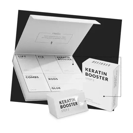 Nanolash Keratin Booster - Stap 3, keratineconditioner voor wimperlifting en laminering, 0.5 ml x 10