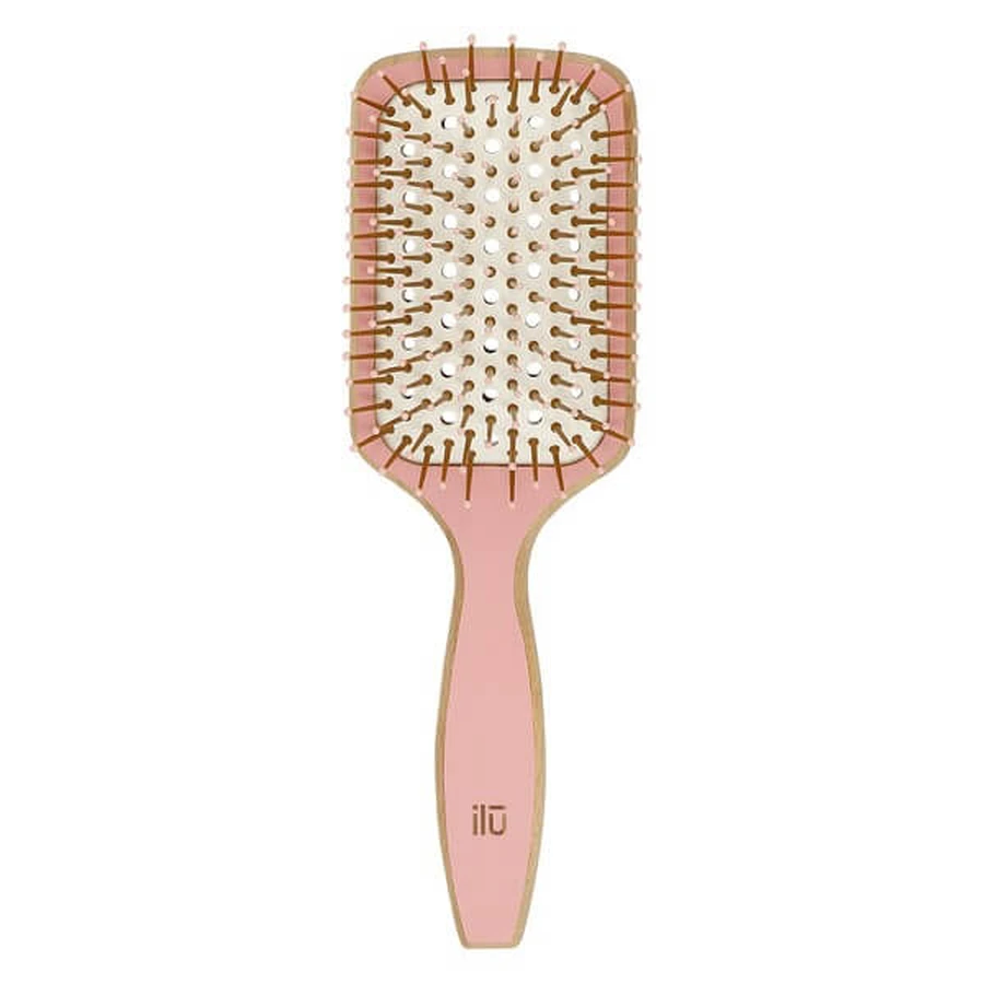 Ilu BambooM!, cepillo de pelo de bambú, Sweet Tangerine, 1 ud.