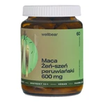 Wellbear Maca (Ginseng din Peru), capsule, 60 buc.