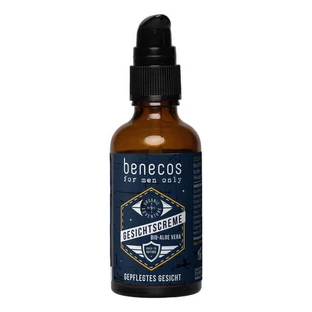 Benecos For Men Only, natürliche feuchtigkeitsspendende Gesichtscreme, 50 ml