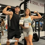 GymBeam Just Whey Protein Salted Caramel, poeder, gezouten karamelsmaak, 2000 g