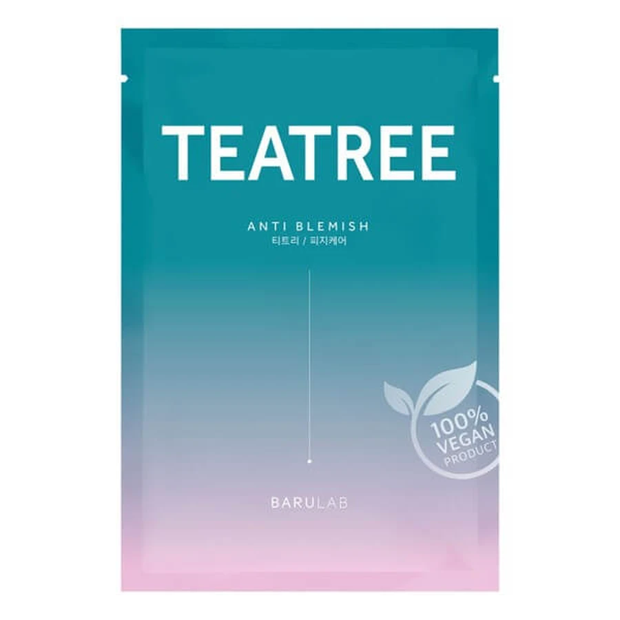 Barulab Tea Tree, tea tree patch mask, 23 g