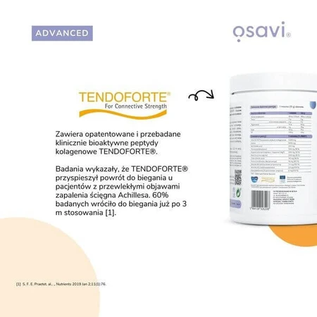 Osavi Collagen &amp ; Electrolytes Vitalité et Sport, poudre, arôme fruits des bois, 390 g