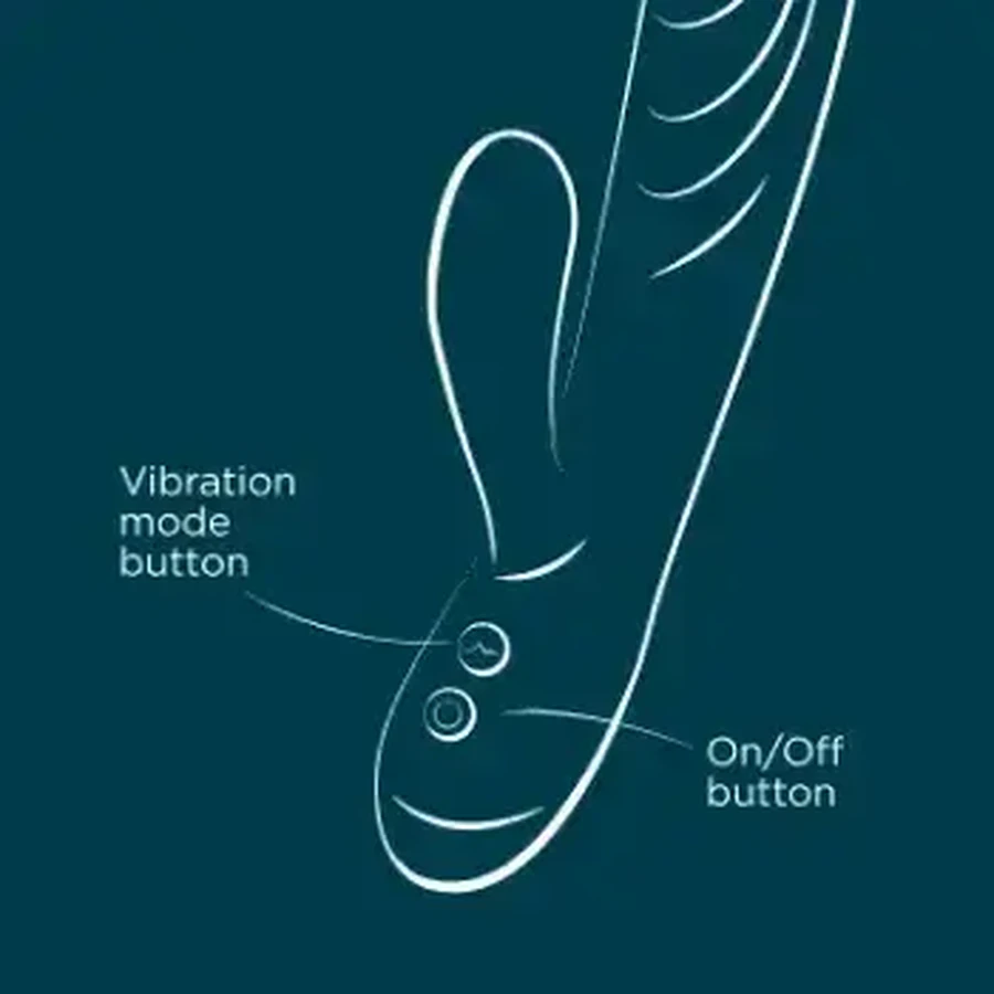 Romp Jazz, bunny vibrator, 1 pc.