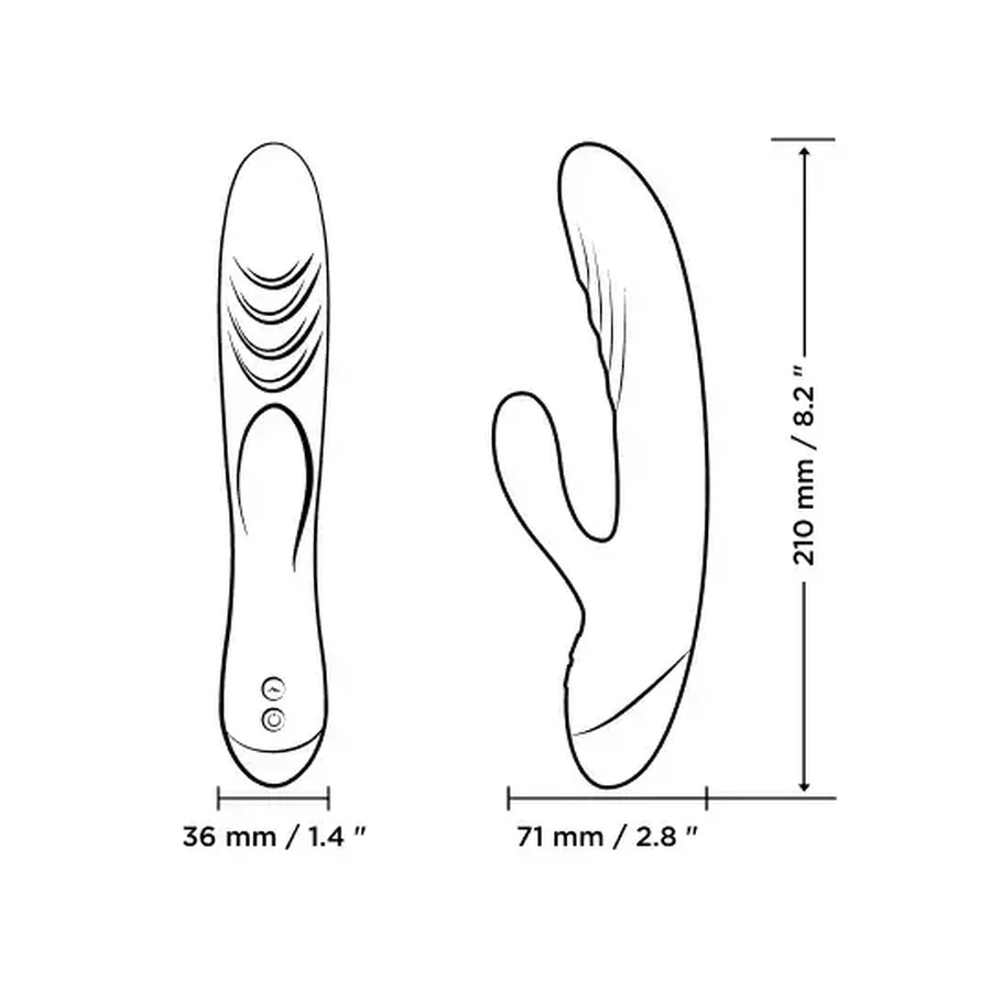 Romp Jazz, bunny vibrator, 1 pc.