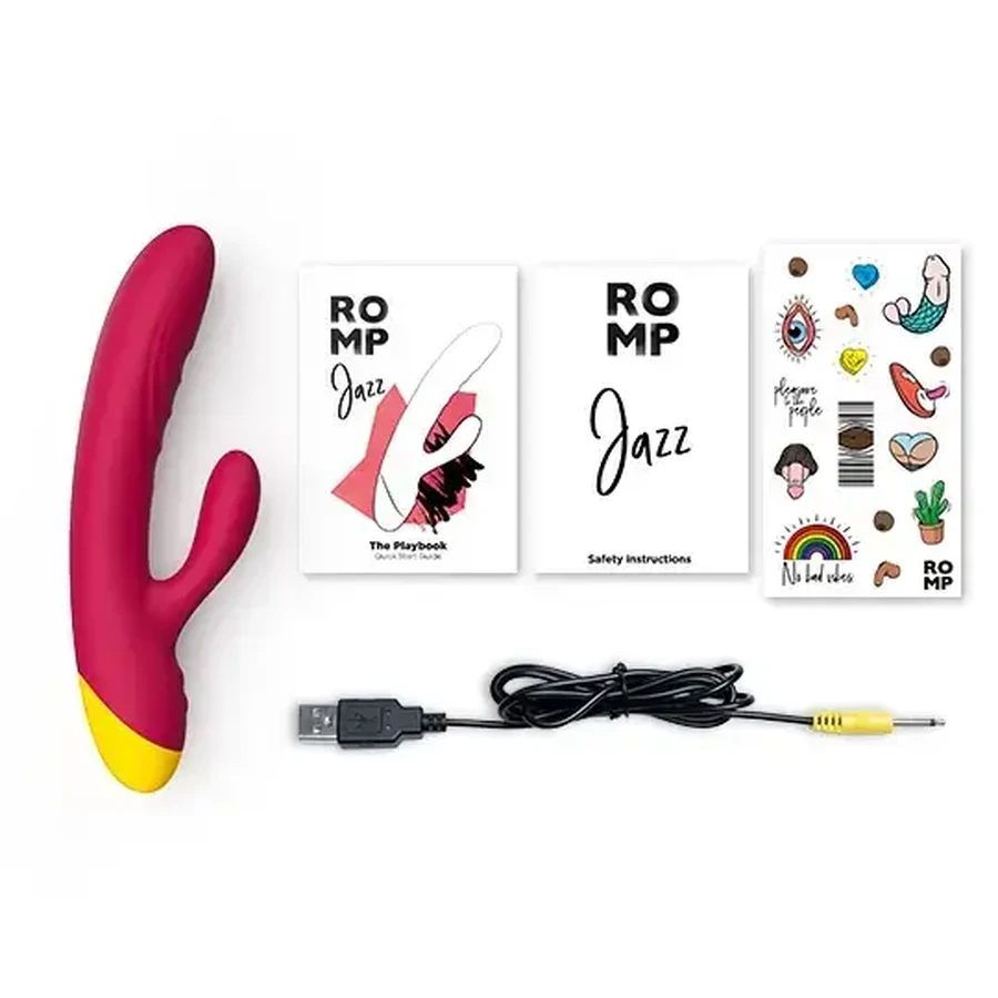 Romp Jazz, bunny vibrator, 1 pc.
