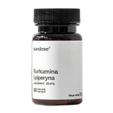 Sundose Turmeric and Piperine, hard capsules, 60 pcs.