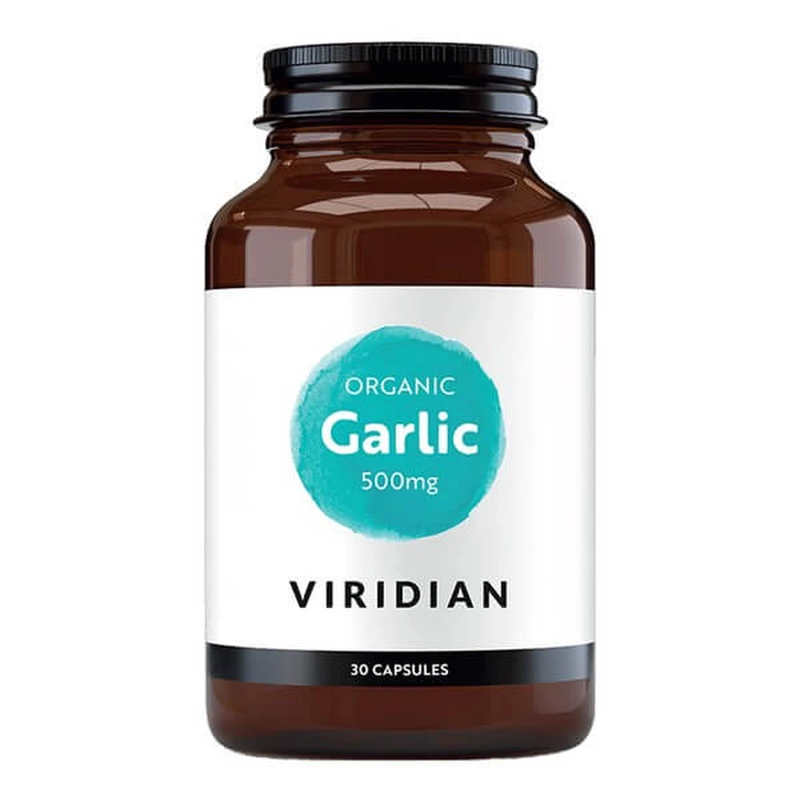 Aglio biologico Viridian, capsule, 30 pezzi.