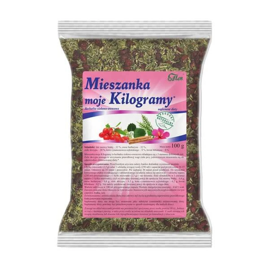 Mischung my Kilograms, Kräuter- und Früchtetee, 100 g
