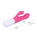 Lovense Nora, app-controlled bunny vibrator, 1 pc.