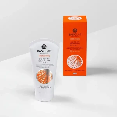 BasicLab Protecticus, crema de manos protectora SPF 30 PA++++, 50 ml