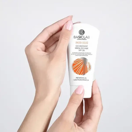 BasicLab Protecticus, crema de manos protectora SPF 30 PA++++, 50 ml