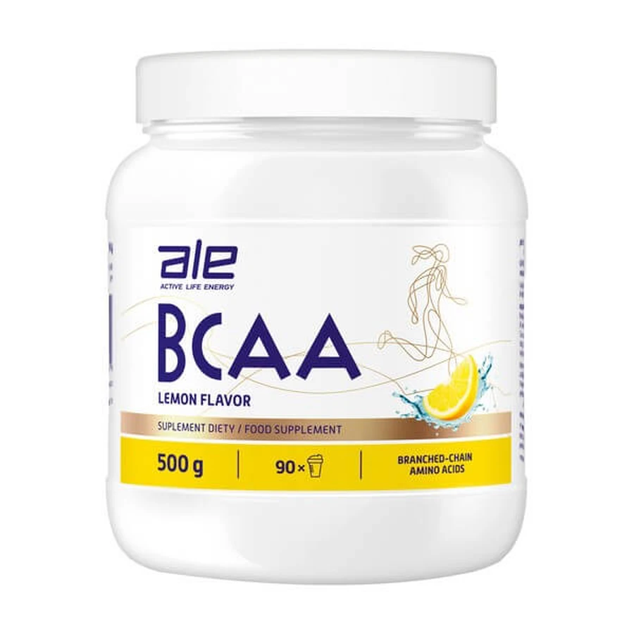 ALE BCAA Zitronengeschmack, Pulver, 500 g