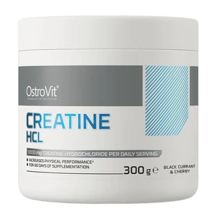 OstroVit Creatine HCL, powder, black currant and cherry flavor, 300 g