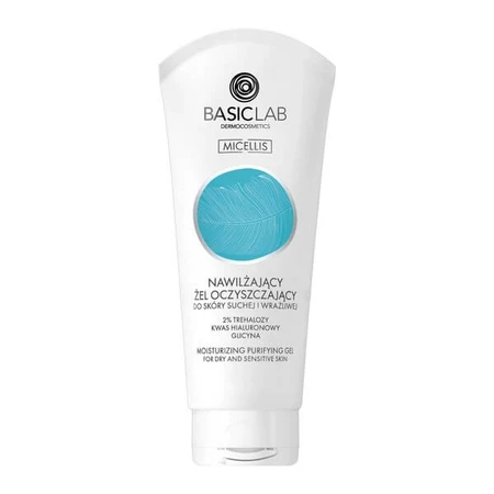 BasicLab Micellis, cleansing moisturizing gel for dry and sensitive skin, 100 ml