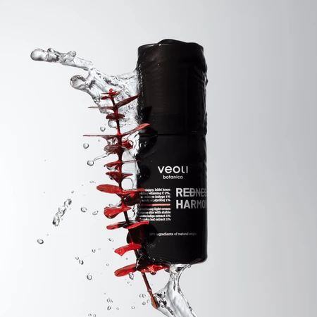 Veoli Botanica Redness Harmony, crema ligera calmante y fortalecedora de los capilares, 30 ml