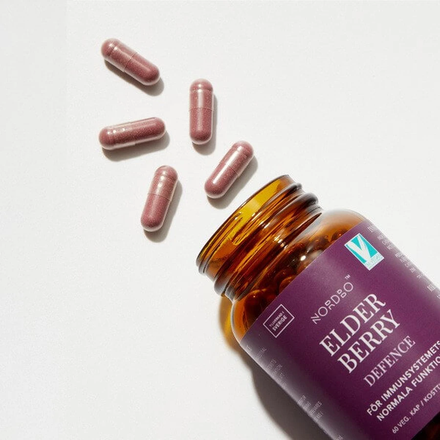Nordbo Elderberry Defense, capsules, 60 pcs.