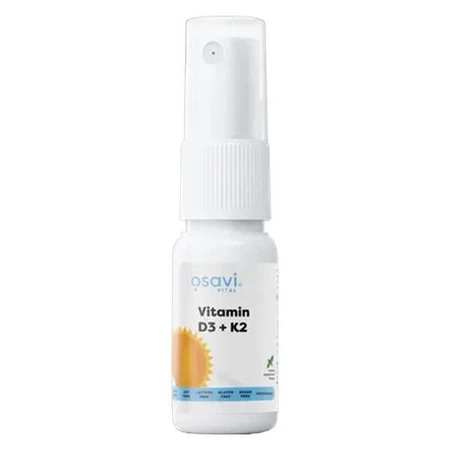 Osavi Vitamine D3 + K2, spray buccal, goût menthe, 25 ml