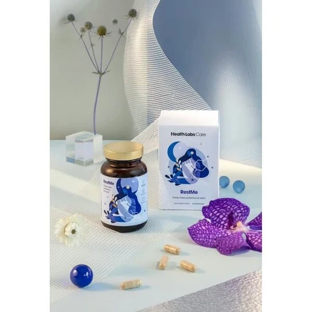 Health Labs RestMe, Kapseln, 60 Stück.
