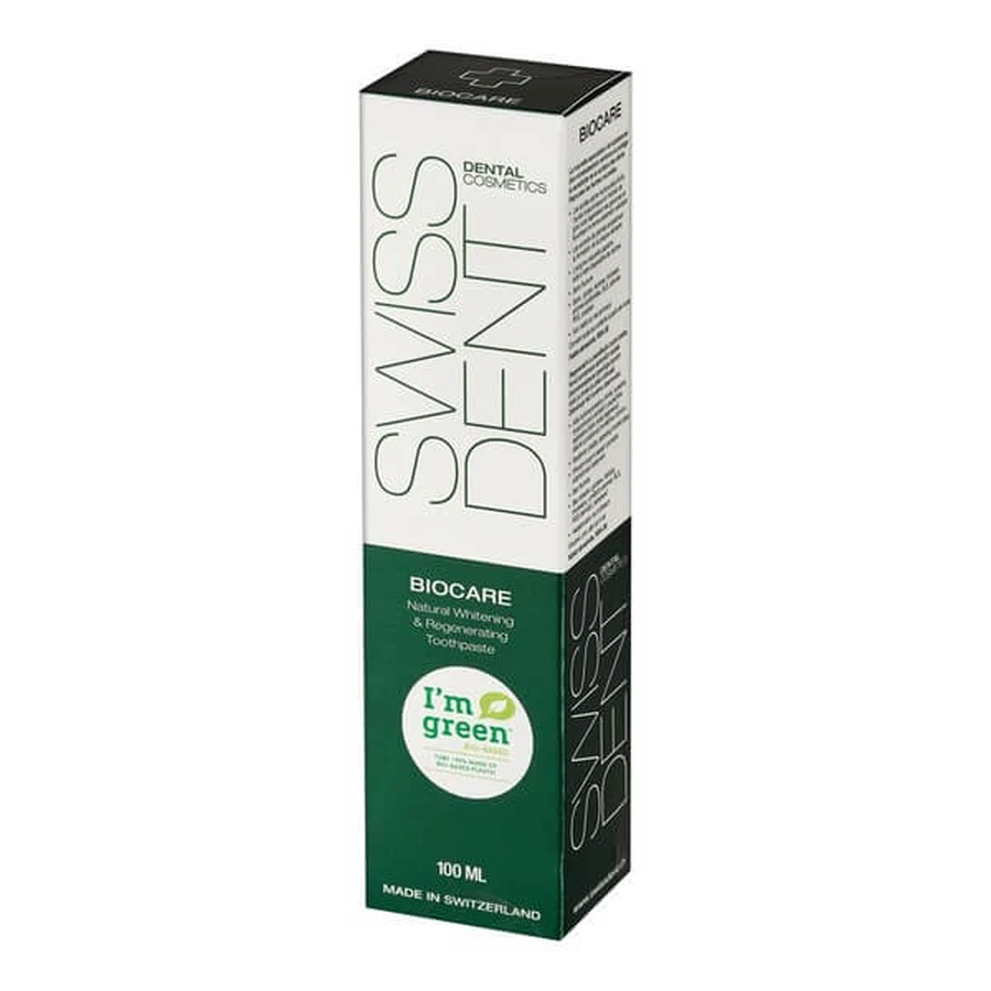 Swissdent Biocare, tandpasta, 100 ml