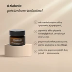 Mokosh, cremă de față fermizantă anti-îmbătrânire, trandafir și afine, 15 ml