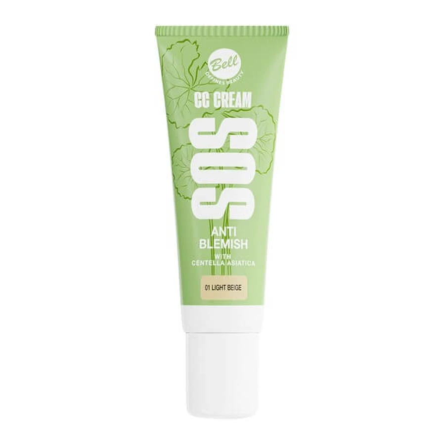 Bell SOS CC Cream, CC-Creme, 01 Hellbeige, 20 g