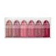 Golden Rose Mini Velvet Matte, set de mini barras de labios mate, 6 x 0,5 g