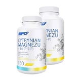 Set van 2x SFD Magnesiumcitraat + B6 (P-5-P), tabletten, 180 st.