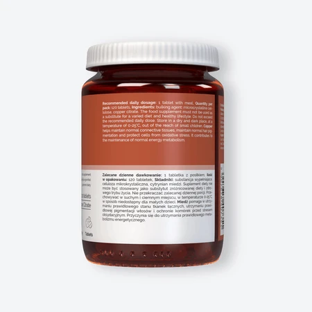 Vitalers Copper 2 mg, compresse, 120 pz.
