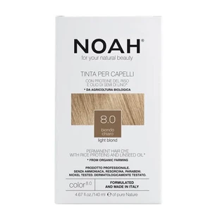NOAH, haarverf, 8.0 Licht Blond, 140 ml