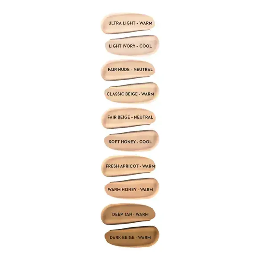 Lumene Blur 16h Longwear Foundation SPF15, fond de teint lissant, No. 4 Warm Honey, 30 ml