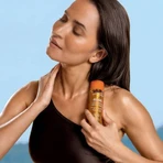 Esthederm Adaptasun Golden Glow Hydra-Protective Shimmering Sun Care Body Oil, ulei iluminator cu protecție ridicată, 125 ml