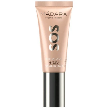 Madara SOS Eye Revive Hydra, mascarilla-crema nutritiva para el contorno de los ojos, 20 ml