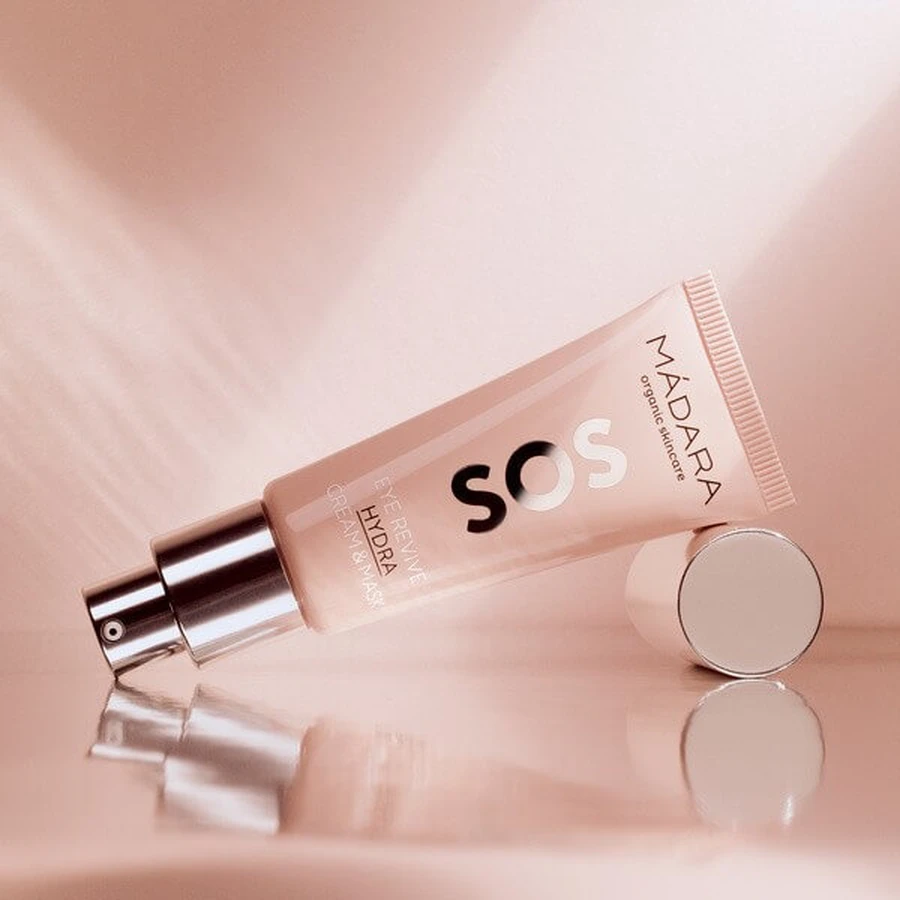 Madara SOS Eye Revive Hydra, mascarilla-crema nutritiva para el contorno de los ojos, 20 ml