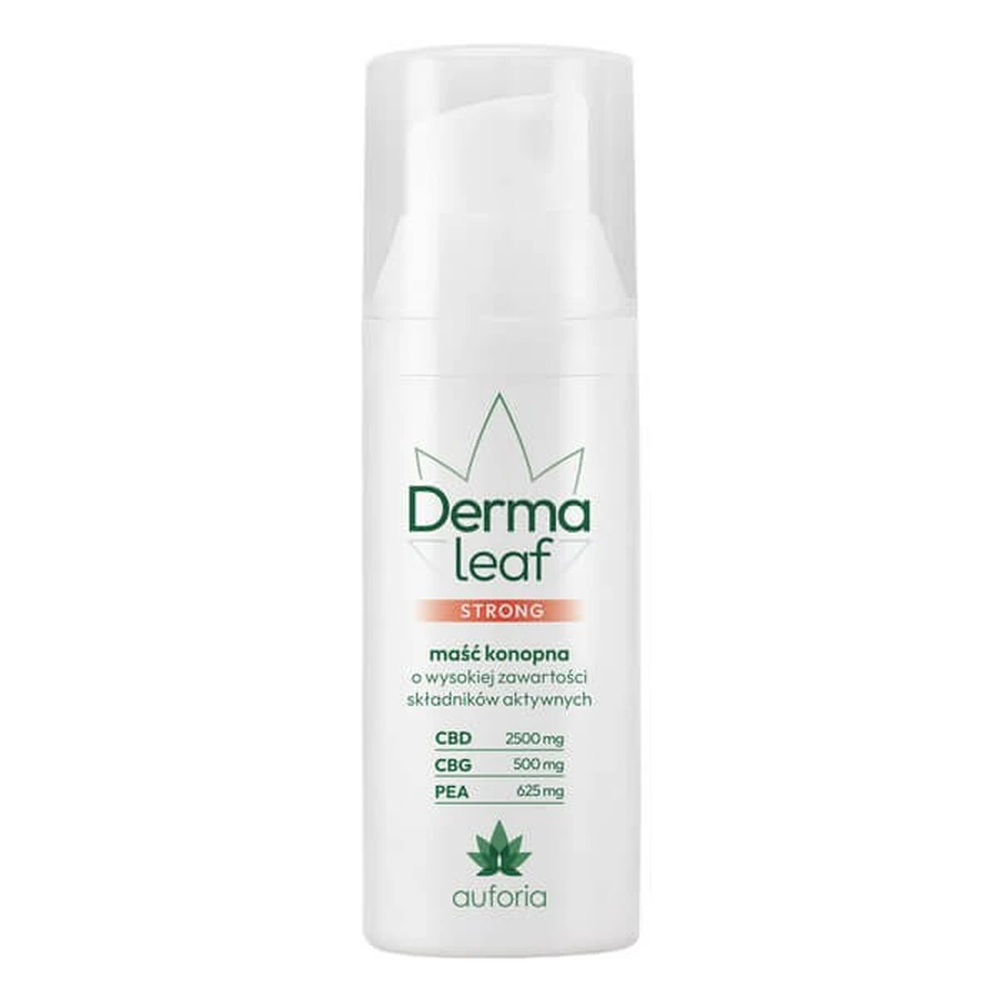 Derma Leaf Strong, pommade au chanvre, 50 g