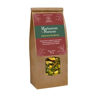 Green Mornings, Herbarium Naturae, Winter Delight, ceai de plante și fructe, 50 g