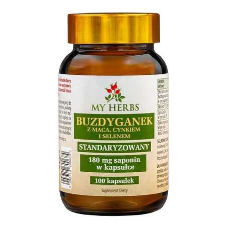 My Herbs Foelie met maca, zink en selenium, capsules, 100 st.