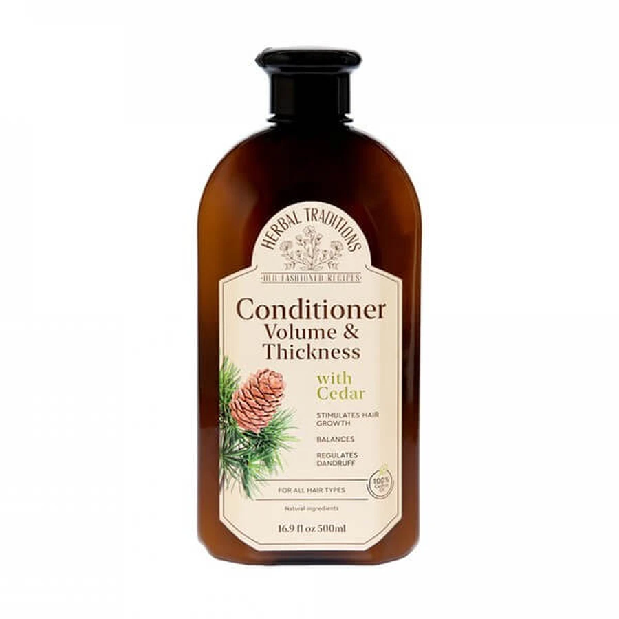 Herbal Traditions, après-shampoing au cèdre, 500 ml