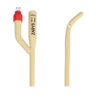 Outline, urological Foley'a catheter, two-way with plastic valve, CH 18/30 ml, 1 pc.