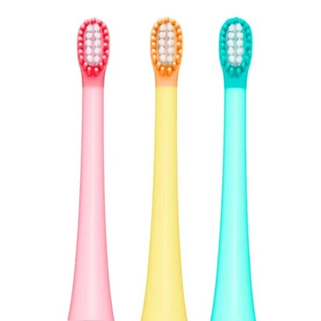 Vitammy Little Dino, toothbrush tips, green, 4 pcs.