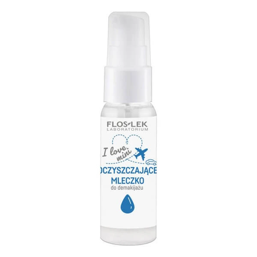 Flos-Lek I love mini, cleansing makeup remover milk, 30 ml