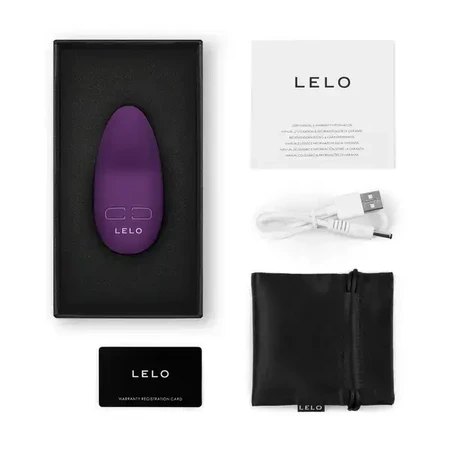 LELO Lily 3, clitoris stimulator, Dark Plum, 1 st.