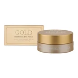 Petitfee, hydraterende en verlichtende hydrogel oogpads met goud, 60 stuks.