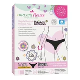 Masmi Reuse, Madres menstruales ecológicas para adolescentes 100% algodón BIO, talla XS