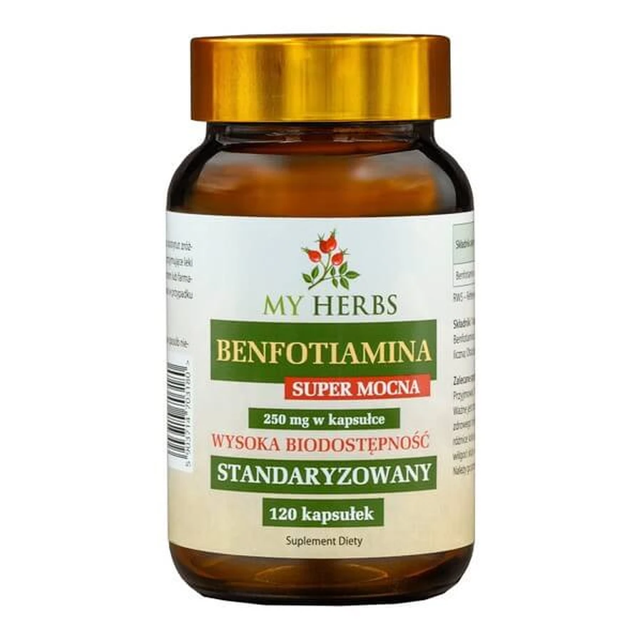 My Herbs Benfotiamine, capsules, 120 st.
